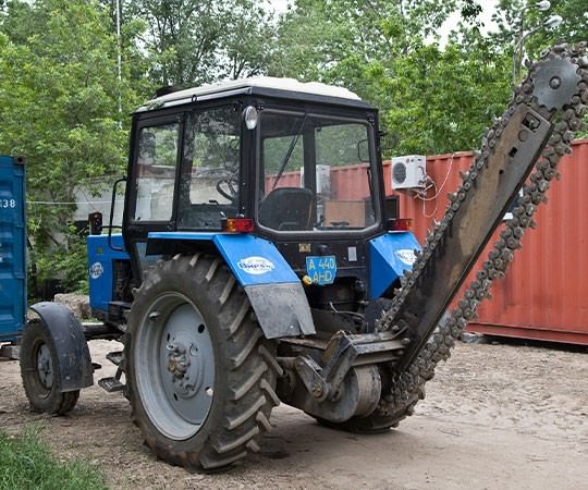 Траншеекопатель в аренду во Фрязино и  Московской области